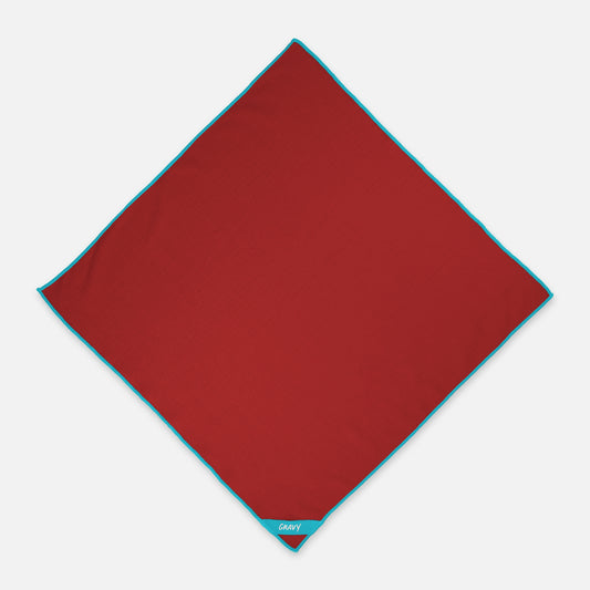 BANDANA - Maroon / Teal