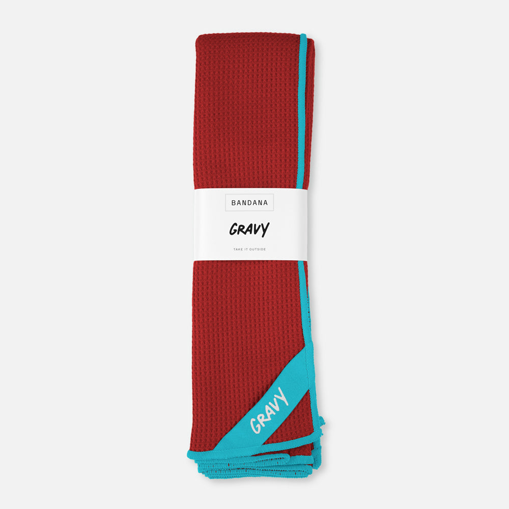 BANDANA - Maroon / Teal