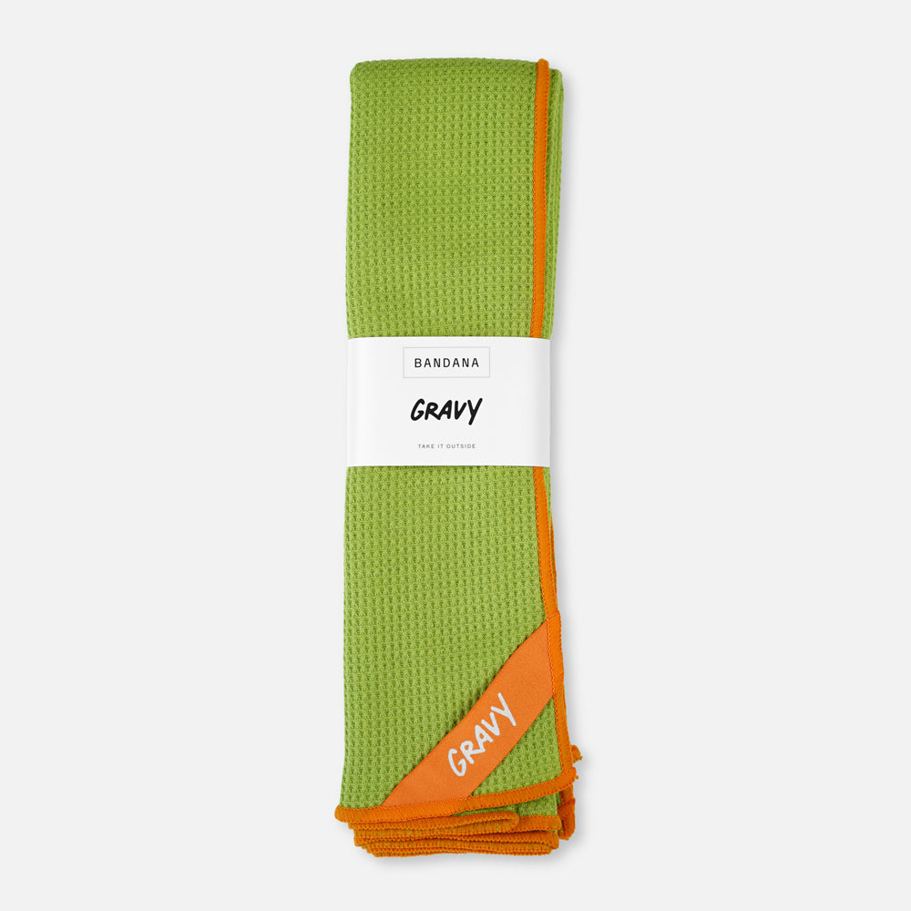 BANDANA - Olive / Orange