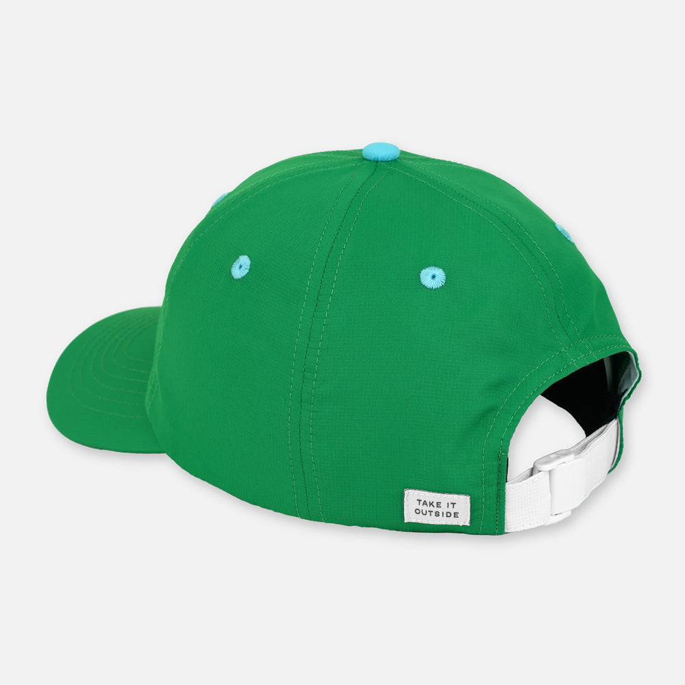 PERFORMANCE HAT - Green / Baby Blue