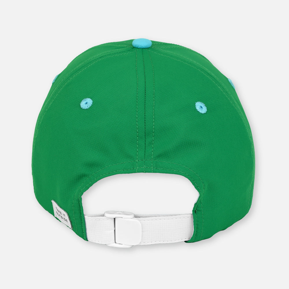 PERFORMANCE HAT - Green / Baby Blue