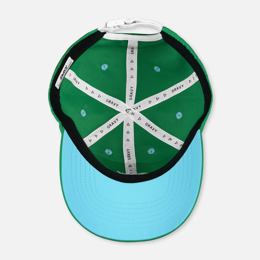 PERFORMANCE HAT - Green / Baby Blue