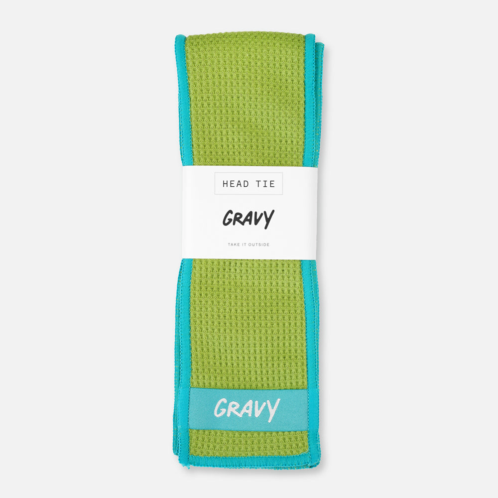 HEAD TIE - Olive / Teal
