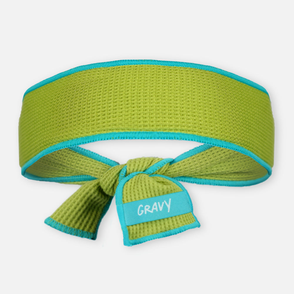 HEAD TIE - Olive / Teal