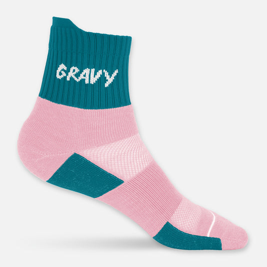 SOCKS - Teal / Pink