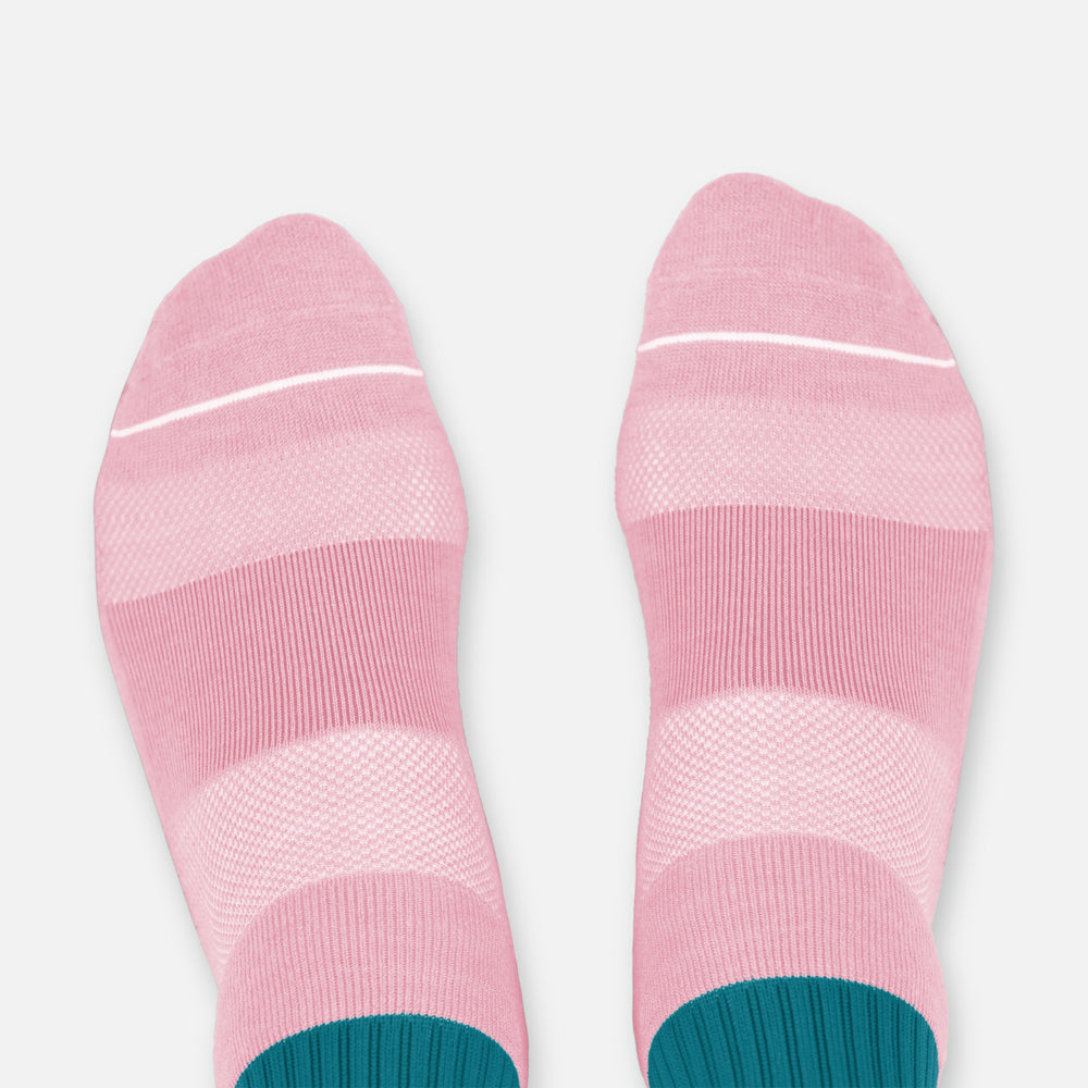 SOCKS - Teal / Pink