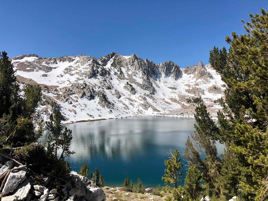 Sierra Mountain Range on Pacific Crest Trail