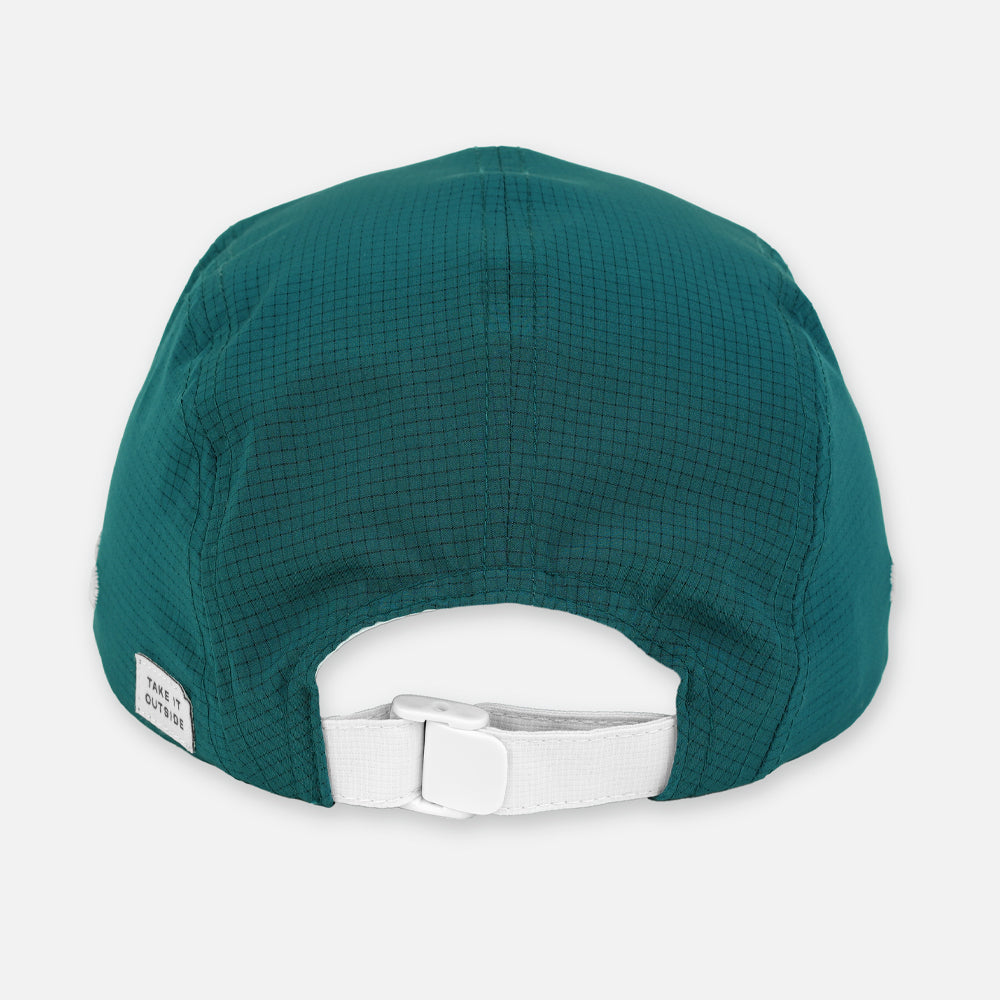 TRAIL HAT - Dark Teal / Pink