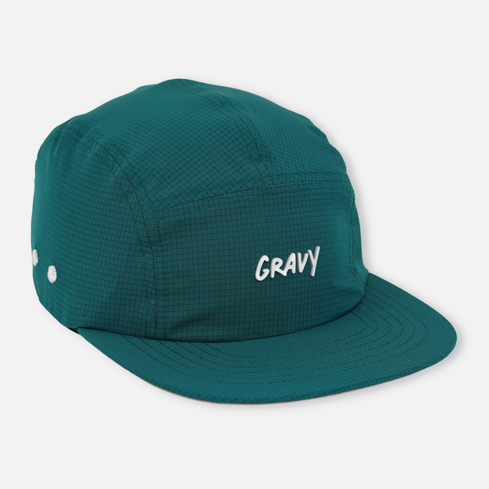 TRAIL HAT - Dark Teal / Pink