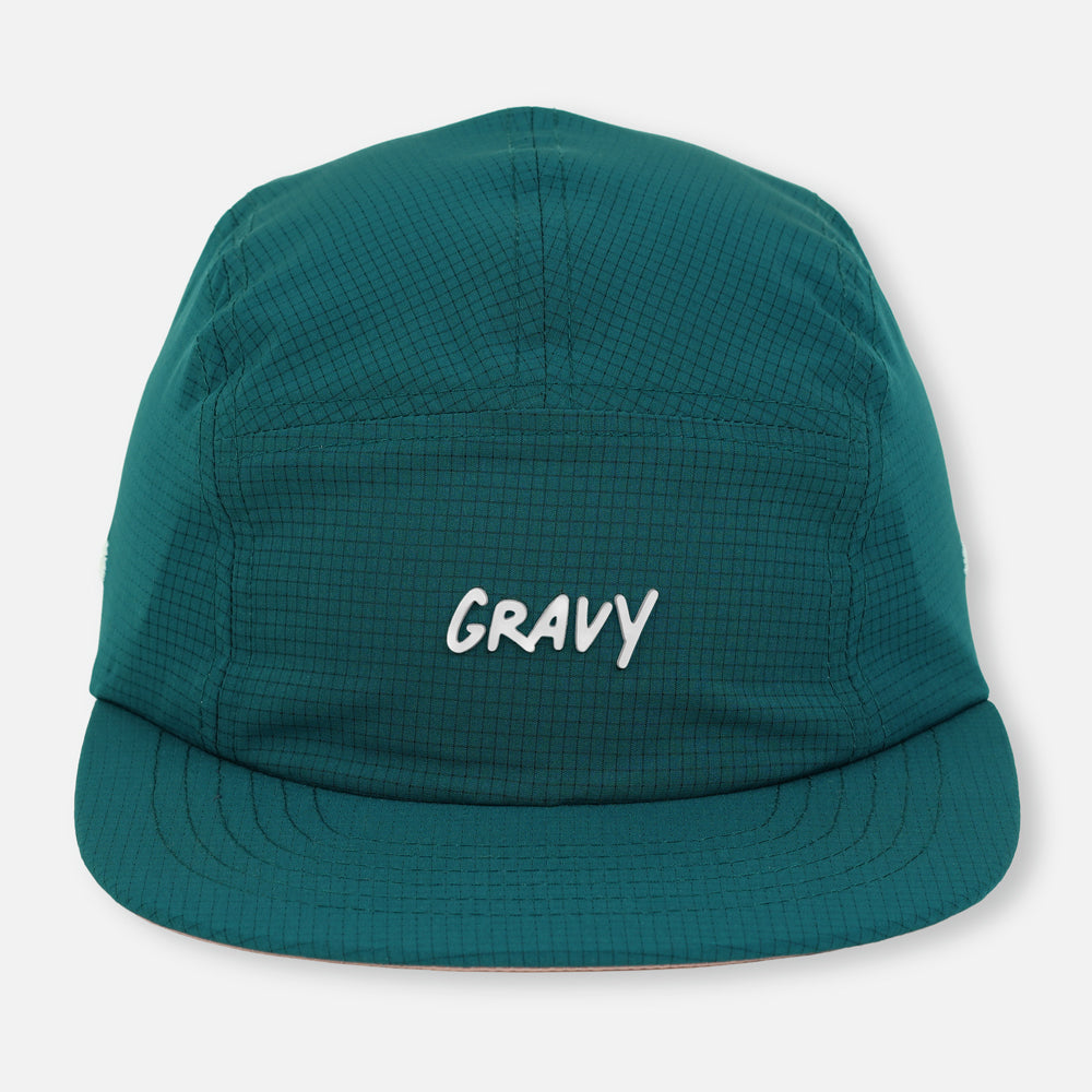 TRAIL HAT - Dark Teal / Pink